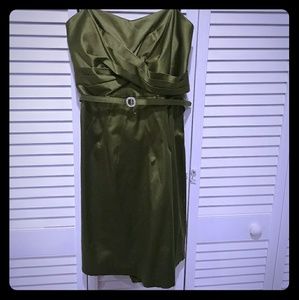 City Studio strapless dress